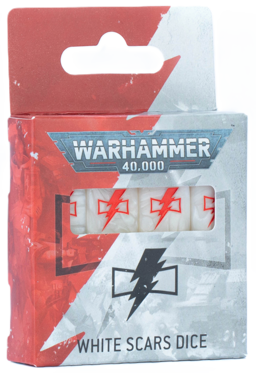 Warhammer 40000: White Scars Dice