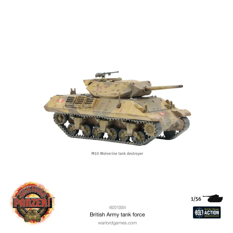 Achtung Panzer! British Army tank force