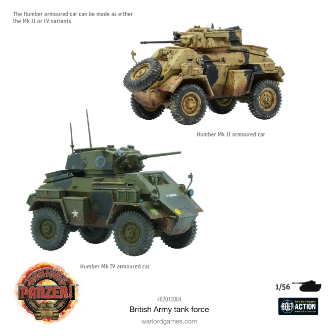 Achtung Panzer! British Army tank force