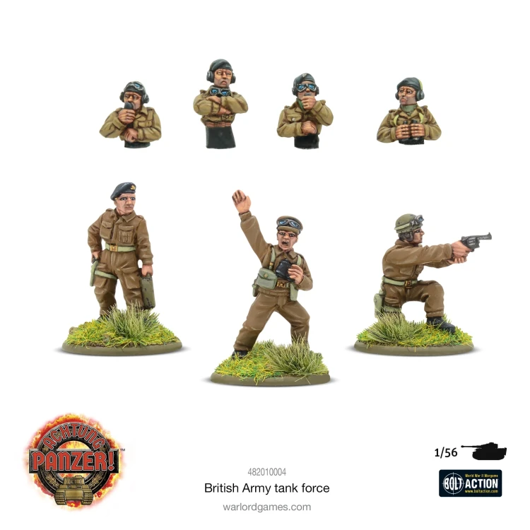 Achtung Panzer! British Army tank force