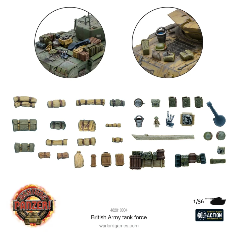 Achtung Panzer! British Army tank force