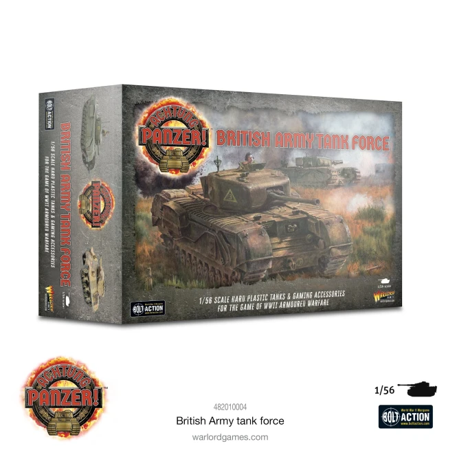 Achtung Panzer! British Army tank force