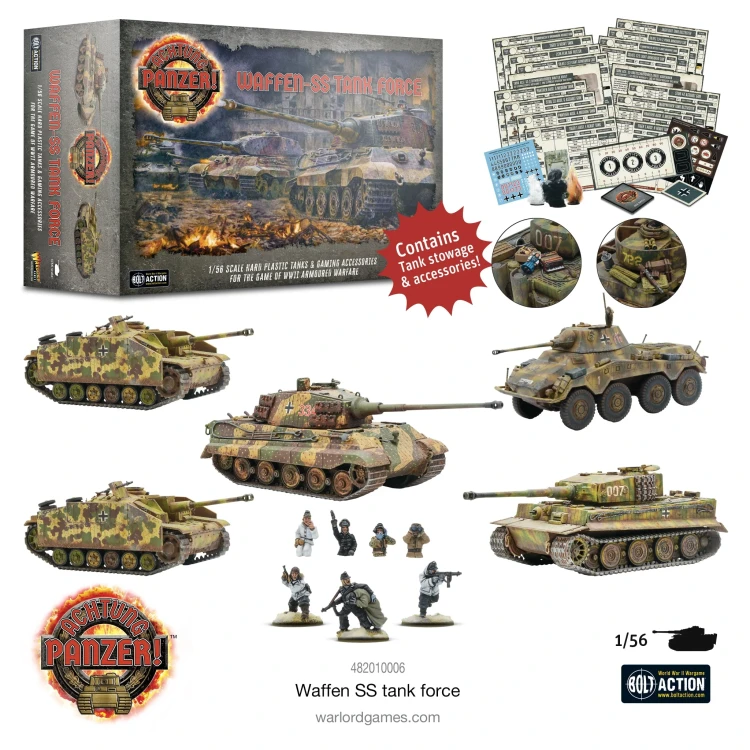 Achtung Panzer! Waffen-SS tank force