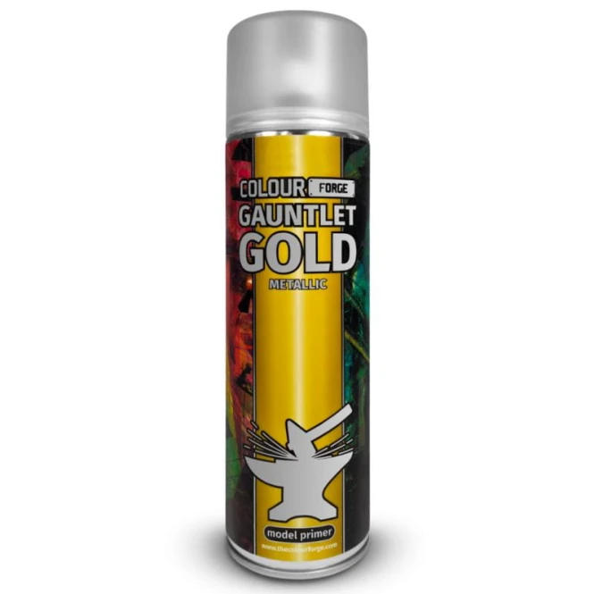 Colour Forge Spray: Gauntlet Gold Matallic