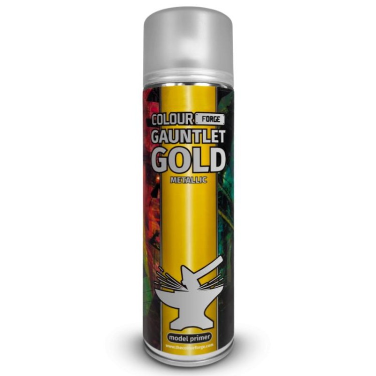Colour Forge Spray: Gauntlet Gold Matallic
