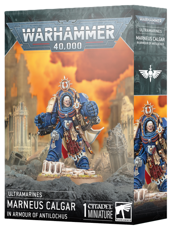 Marneus Calgar in Armour of Antilochus