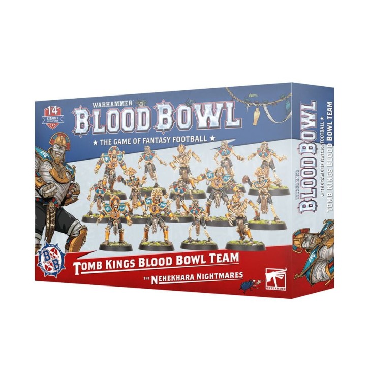 Tomb Kings Blood Bowl Team: The Nehekhara Nightmar