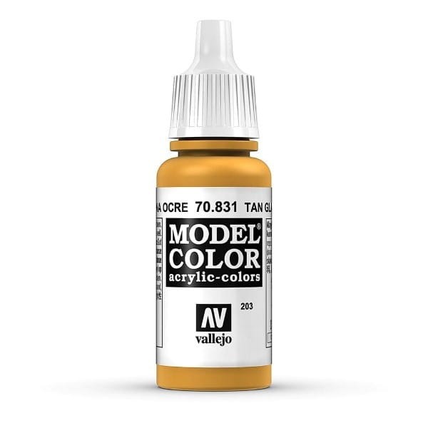 VALLEJO 70831 Model Color 203 - 831-17 ml Tan Glaz