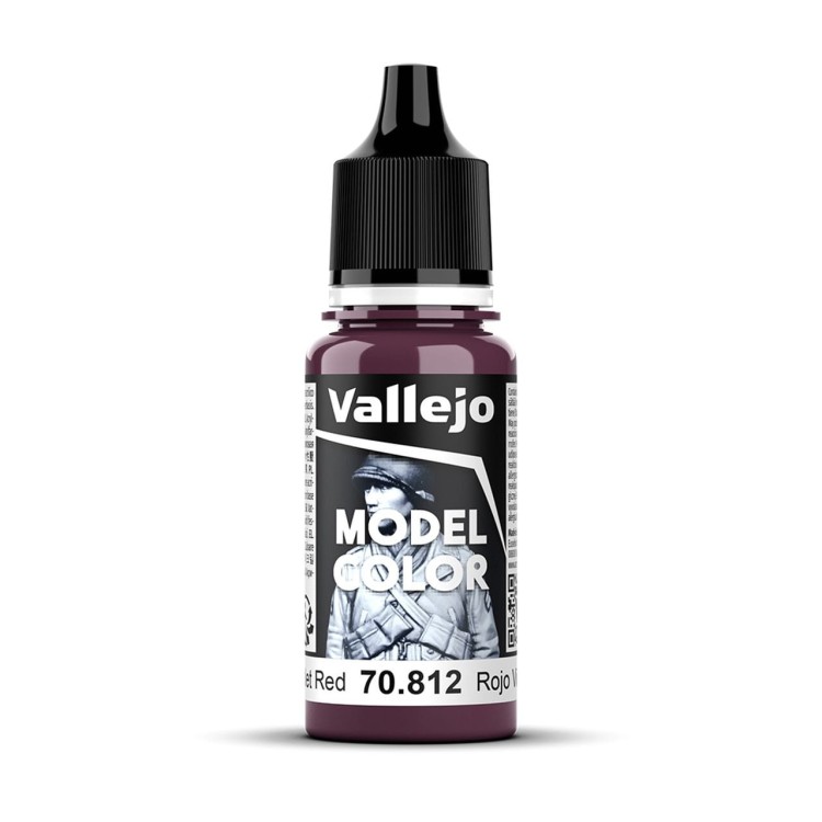 VALLEJO 70812 Model Color 046 - Violet Red - 18 ml