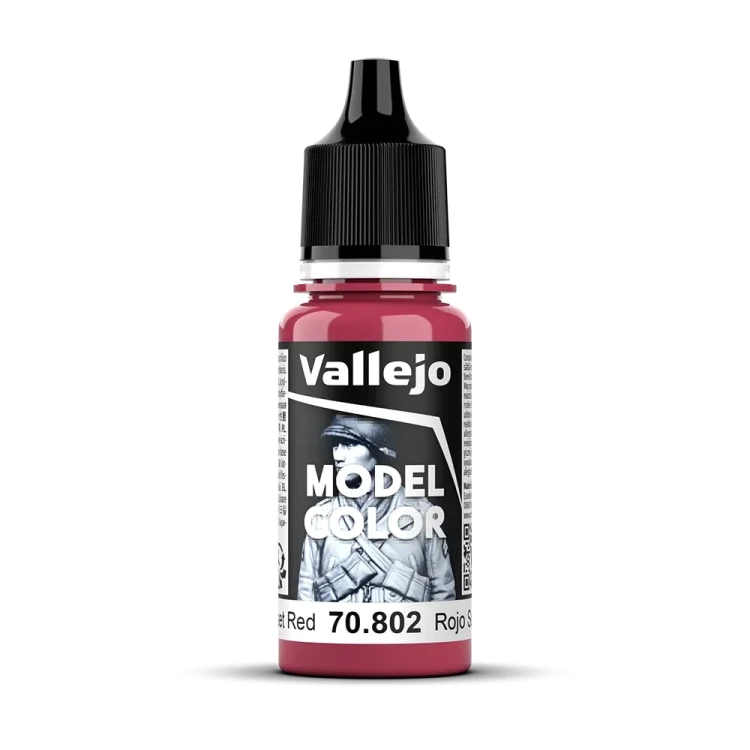 VALLEJO 70802 Model Color 045 - Sunset Red - 18 ml