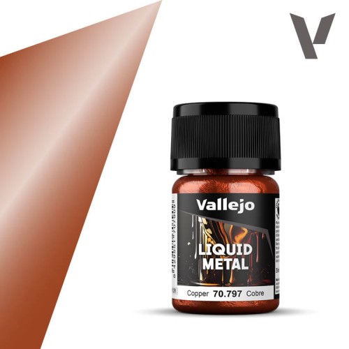 VALLEJO 70797 Liquid Metal Copper - 35 ml