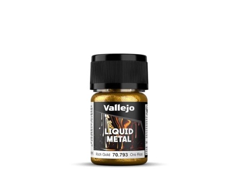 VALLEJO 70793 Liquid Metal Rich Gold - 35 ml