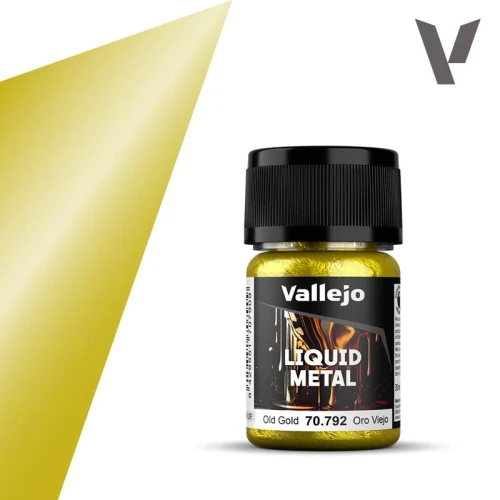 VALLEJO 70792 Liquid Metal Old Gold - 35 ml