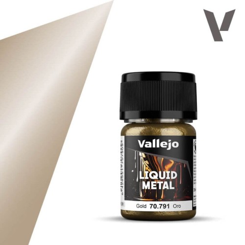 VALLEJO 70791 Liquid Metal Gold - 35 ml