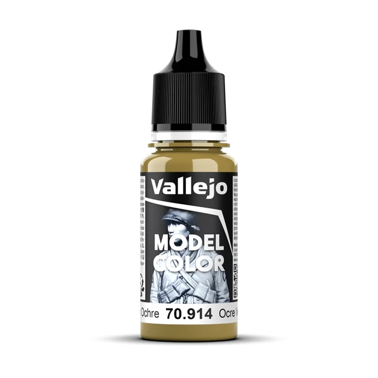 VALLEJO 70914 Model Color 132 - Green Ochre - 18 m
