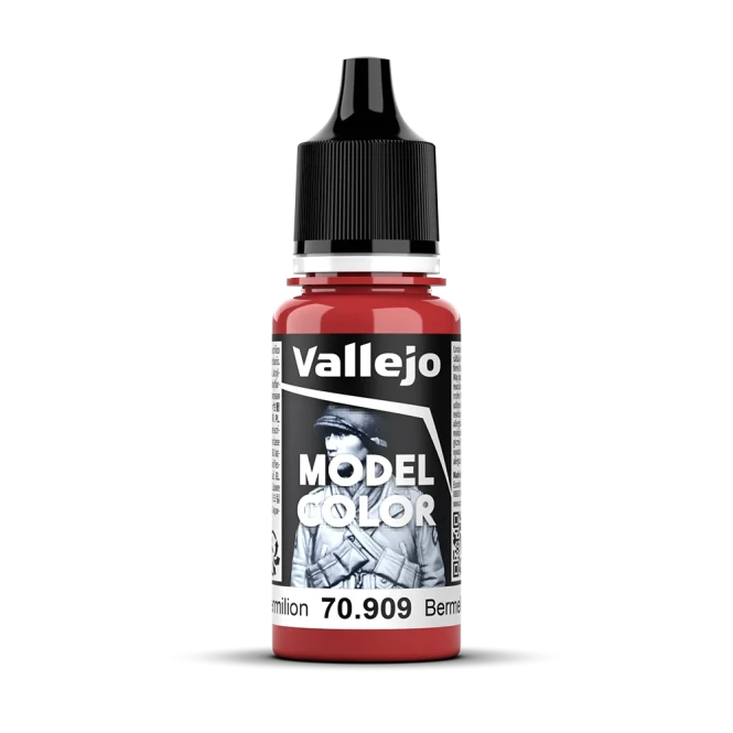 VALLEJO 70909 Model Color 032 - Vermilion - 18 ml