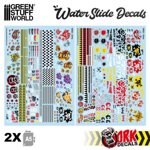 Decal sheets - Orks / Orcos