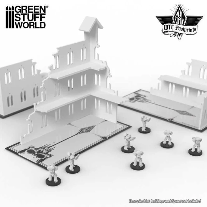 Skull Glasspack Footprints Wh40k compatible