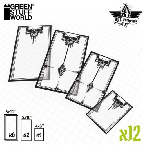 Skull Glasspack Footprints Wh40k compatible