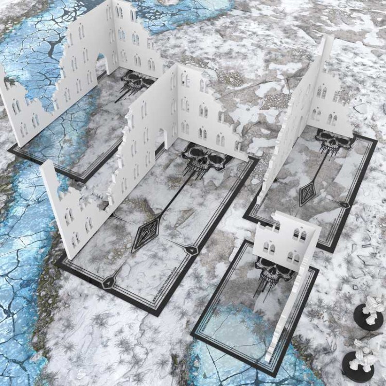 Skull Glasspack Footprints Wh40k compatible