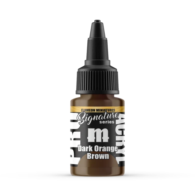 Pro Acryl Flameon Miniatures Dark Orange Brown