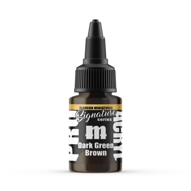 Pro Acryl Flameon Miniatures Dark Green Brown