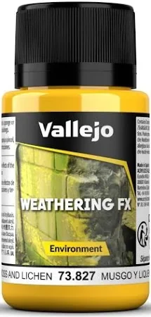 VALLEJO 73827 Weathering Effects 40 ml Moss and Li