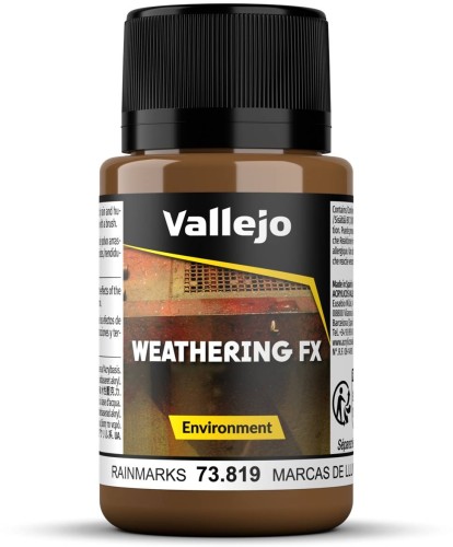 VALLEJO 73819 Weathering Effects 40 ml Rain Marks