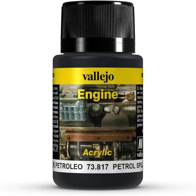VALLEJO 73817 Weathering Effects 40 ml Petrol Spil