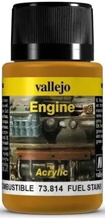 VALLEJO 73814 Weathering Effects 40 ml Fuel Stains