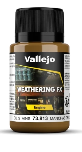 VALLEJO 73813 Weathering Effects 40 ml Oil Stains