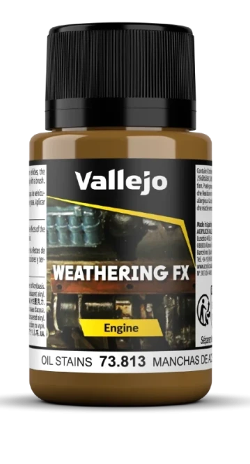 VALLEJO 73813 Weathering Effects 40 ml Oil Stains