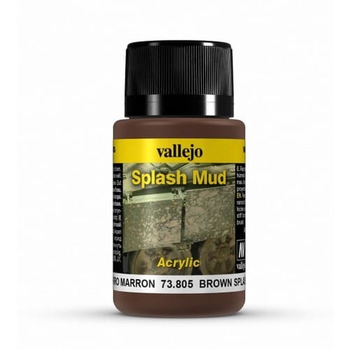 VALLEJO 73805 Weathering Effects 40 ml Brown Splas
