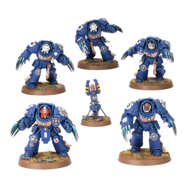 Space Marines Terminator Assault Squad
