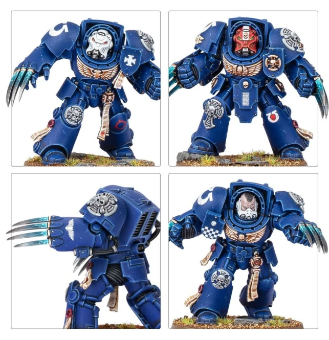 Space Marines Terminator Assault Squad