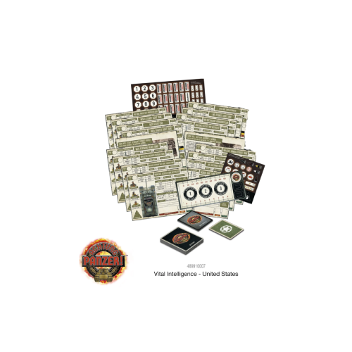 Achtung Panzer Card/Token Bundle: USA