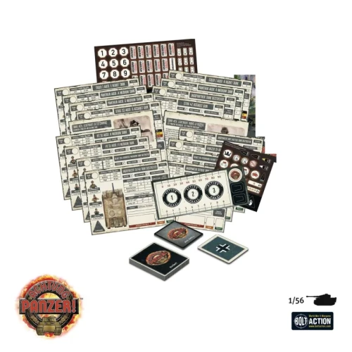 Achtung Panzer Card/Token Bundle: Germany