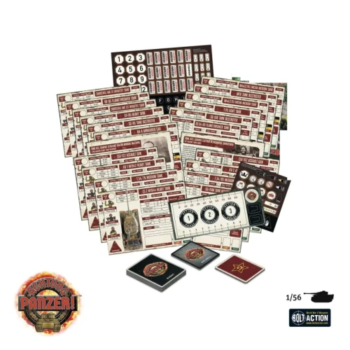 Achtung Panzer Card/Token Bundle: Soviet