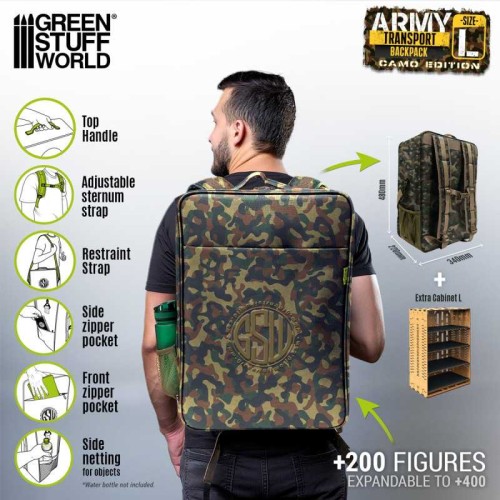 Army Transport Bag Camo - Large New L