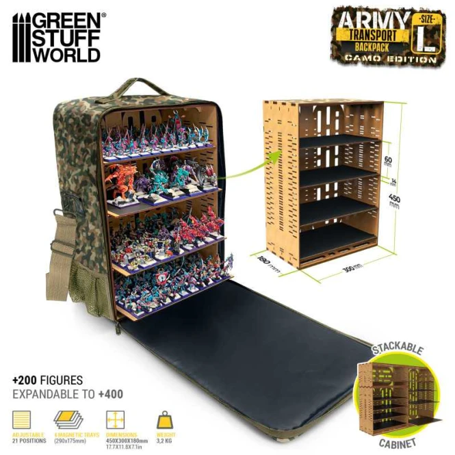 Army Transport Bag Camo - Large New L