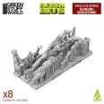 3D Printed - Skulls & Bones - Hanging Skeletons
