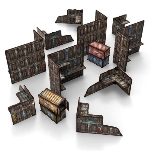 WTC Terrain - PrePainted (4+6+4) - SCI-FI