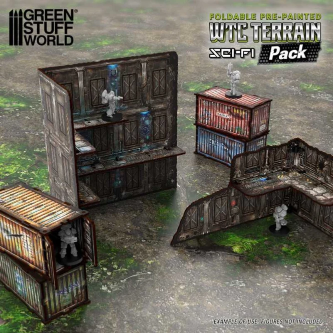 WTC Terrain - PrePainted (4+6+4) - SCI-FI