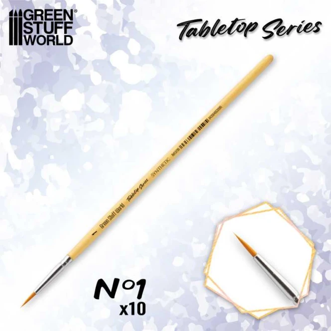 TABLETOP SERIES Synthetic Brush 1