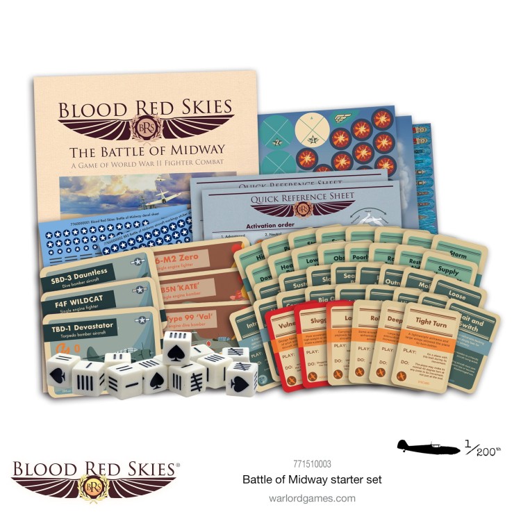 The Battle of Midway - Blood Red Skies starter set