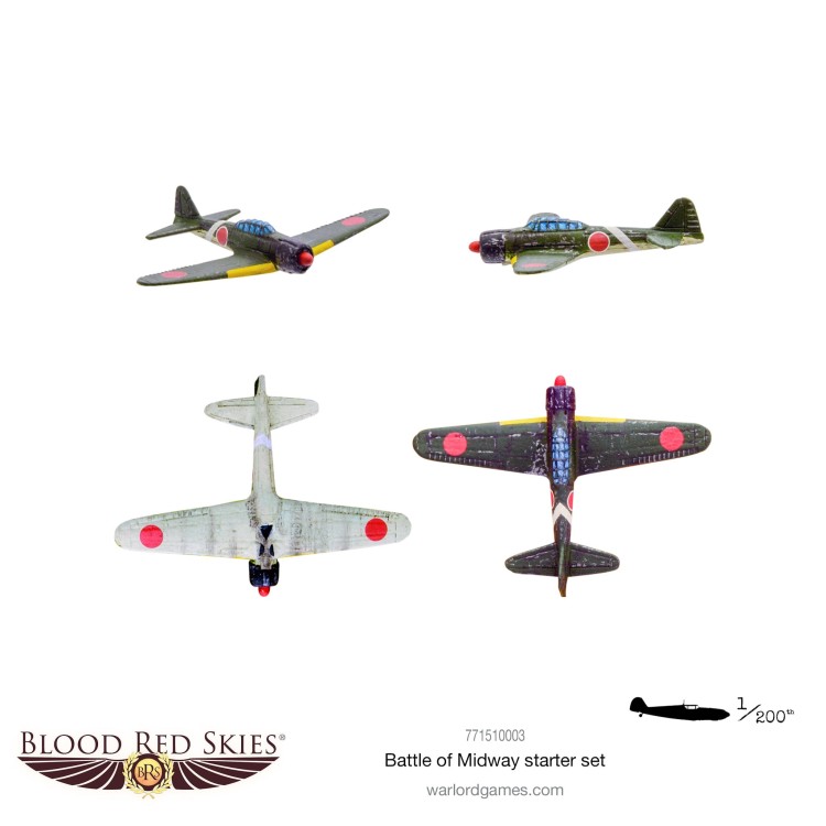 The Battle of Midway - Blood Red Skies starter set