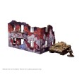 Pre-Painted WW2 Ostfront Stalingrad Apartment Block Back