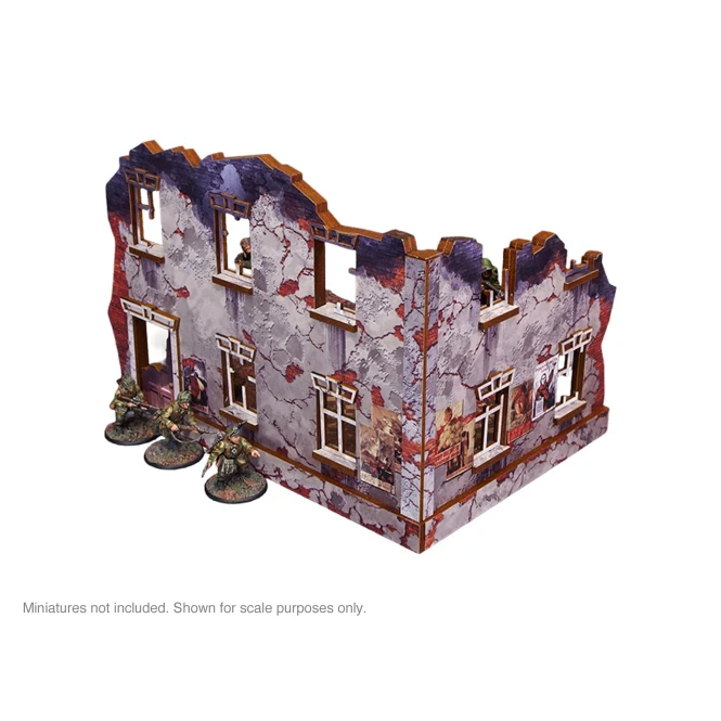 Pre-Painted WW2 Ostfront Stalingrad Univermag Righ
