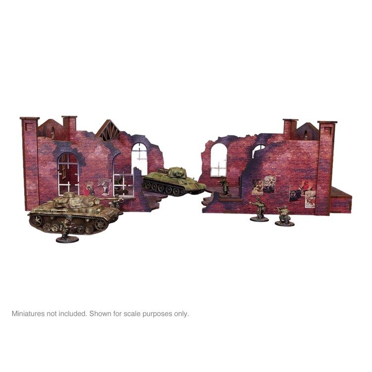 Pre-Painted WW2 Ostfront Stalingrad Factory Front