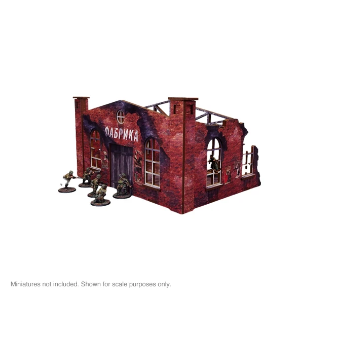 Pre-Painted WW2 Ostfront Stalingrad Factory Front